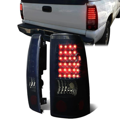 LED Tail Lights (Tinted)<br>99-03 Silverado Sierra 1500 2500 3500