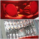 D-Motoring - Tail lights - 3D LED Red Bar - Chrome Housing - Red Lens - Plug-n-Play - Pair - Chevy Silverado 1500(HD) / 2500(HD) / 3500(HD) / Sierra 1500(HD) / 2500(HD) - 5
