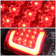 D-Motoring - Tail lights - 3D LED Red Bar - Chrome Housing - Smoked Lens - Plug-n-Play - Pair - Chevy Silverado 1500(HD) / 2500(HD) / 3500(HD) / Sierra 1500(HD) / 2500(HD) - 3