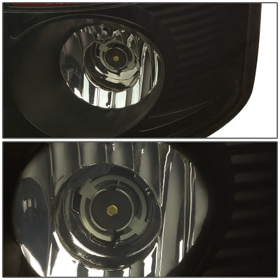 D-Motoring - Tail lights - 3D LED C-Bar - Black Housing - Smoked Lens - Plug-n-Play - Pair - Dodge Ram 1500 / 2500 / 3500 - 4