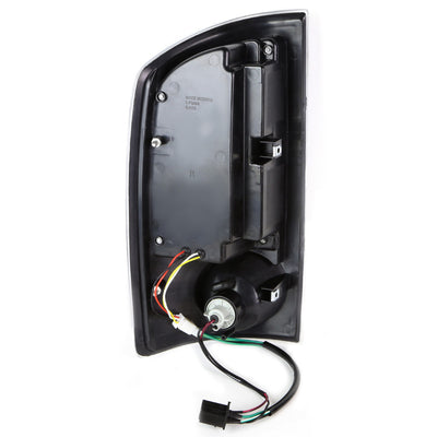 D-Motoring - Tail lights - 3D LED C-Bar - Black Housing - Smoked Lens - Plug-n-Play - Pair - Dodge Ram 1500 / 2500 / 3500 - 6