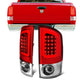 3D LED C-Bar Tail Lights(Red)<br>02-06 Dodge Ram 1500 2500 3500