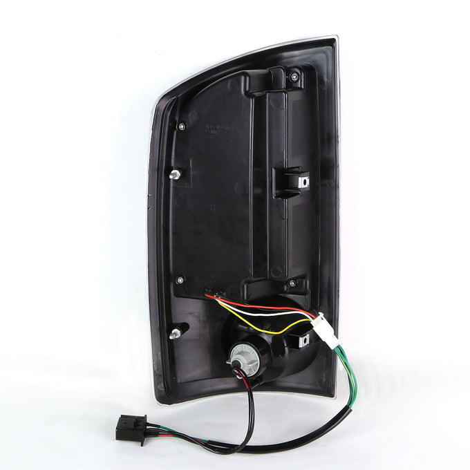 D-Motoring - Tail lights - LED - Black Housing - Smoked Lens - Plug-n-Play - Pair - Dodge Ram 1500 / 2500 / 3500 - 6