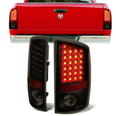 LED Tail Lights (Tinted)<br>02-06 Dodge Ram 1500 2500 3500
