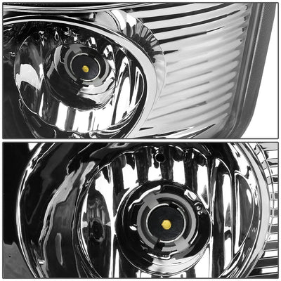 D-Motoring - Tail lights - LED - Chrome Housing - Clear lens - Plug-n-Play - Pair - Dodge Ram 1500 / 2500 / 3500 - 4