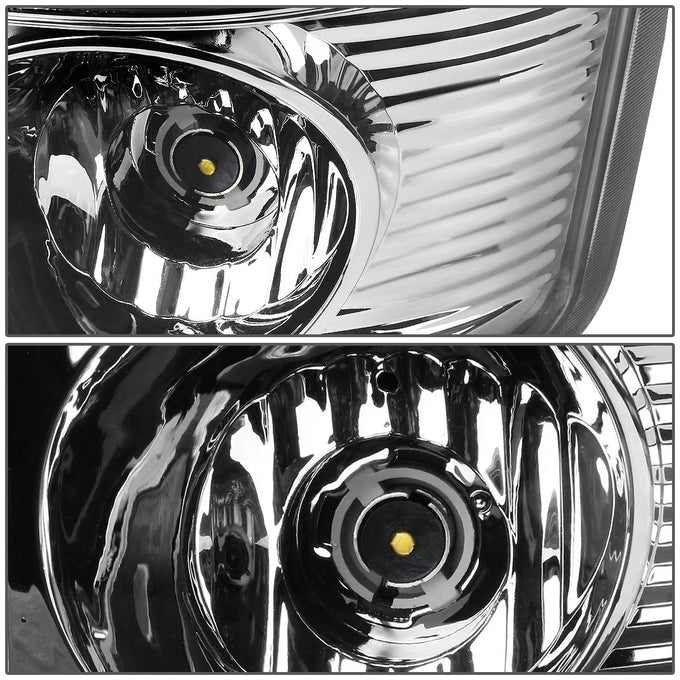 D-Motoring - Tail lights - LED - Chrome Housing - Clear lens - Plug-n-Play - Pair - Dodge Ram 1500 / 2500 / 3500 - 4