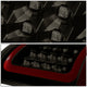D-Motoring - Tail lights - 3D LED Red C-Bar - Black Housing - Smoked Lens - Plug-n-Play - Pair - Dodge Ram 1500 / 2500 / 3500 - 4