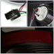 D-Motoring - Tail lights - 3D LED Red C-Bar - Black Housing - Smoked Lens - Plug-n-Play - Pair - Dodge Ram 1500 / 2500 / 3500 - 6