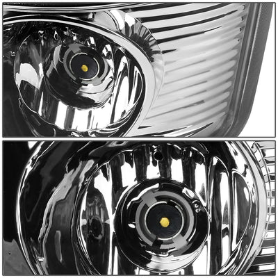 D-Motoring - Tail lights - 3D LED Red C-Bar - Chrome Housing - Red Lens - Plug-n-Play - Pair - Dodge Ram 1500 / 2500 / 3500 - 5