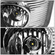 D-Motoring - Tail lights - 3D LED Red C-Bar - Chrome Housing - Red Lens - Plug-n-Play - Pair - Dodge Ram 1500 / 2500 / 3500 - 5