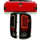 3D LED C-Bar Tail Lights(Tinted)<br>07-09 Dodge Ram 1500 2500 3500
