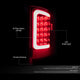 D-Motoring - Tail lights - 3D LED Red C-Bar - Chrome Housing - Clear lens - Plug-n-Play - Pair - Dodge Ram 1500 / 2500 / 3500 - 2