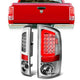 3D LED C-Bar Tail Lights(Chrome)<br>07-09 Dodge Ram 1500 2500 3500