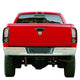 D-Motoring - Tail lights - 3D LED Red C-Bar - Chrome Housing - Smoked Lens - Plug-n-Play - Pair - Dodge Ram 1500 / 2500 / 3500 - 7