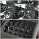 D-Motoring - Tail lights - 3D LED Red C-Bar - Chrome Housing - Smoked Lens - Plug-n-Play - Pair - Dodge Ram 1500 / 2500 / 3500 - 4
