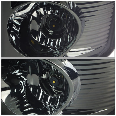 D-Motoring - Tail lights - 3D LED Red C-Bar - Chrome Housing - Smoked Lens - Plug-n-Play - Pair - Dodge Ram 1500 / 2500 / 3500 - 5