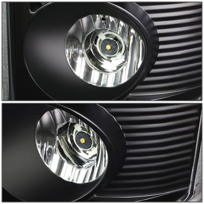 D-Motoring - Tail lights - LED - Black Housing - Clear lens - Plug-n-Play - Pair - Dodge Ram 1500 / 2500 / 3500 - 5