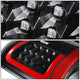 D-Motoring - Tail lights - 3D LED Red Bar - Black Housing - Clear lens - Plug-n-Play - Pair - Dodge Ram 1500 / 2500 / 3500 - 4