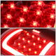 D-Motoring - Tail lights - 3D LED Red Bar - Black Housing - Smoked Lens - Plug-n-Play - Pair - Dodge Ram 1500 / 2500 / 3500 - 3