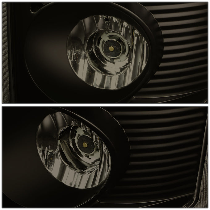 D-Motoring - Tail lights - 3D LED Red Bar - Black Housing - Smoked Lens - Plug-n-Play - Pair - Dodge Ram 1500 / 2500 / 3500 - 5