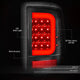 D-Motoring - Tail lights - C-Shape 3D LED - Black Housing - Clear lens - Plug-n-Play - Pair - Dodge Ram 1500 / 2500 / 3500 - 2