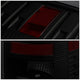 D-Motoring - Tail lights - 3D LED L-Bar - Black Housing - Smoked Lens - Plug-n-Play - Pair - Dodge Ram 1500 / 2500 / 3500 - 4