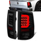 3D LED L-Bar Brake Tail Lights (Tinted)<br>09-17 Dodge Ram 1500 2500 3500