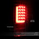 D-Motoring - Tail lights - 3D LED L-Bar - Chrome Housing - Clear Lens - Plug-n-Play - Pair - Dodge Ram 1500 / 2500 / 3500 - 2