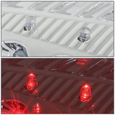 D-Motoring - Tail lights - 3D LED L-Bar - Chrome Housing - Clear Lens - Plug-n-Play - Pair - Dodge Ram 1500 / 2500 / 3500 - 5