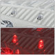 D-Motoring - Tail lights - 3D LED L-Bar - Chrome Housing - Clear Lens - Plug-n-Play - Pair - Dodge Ram 1500 / 2500 / 3500 - 5