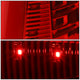 D-Motoring - Tail lights - C-Shape 3D LED - Chrome Housing - Red Lens - Plug-n-Play - Pair - Dodge Ram 1500 / 2500 / 3500 - 5
