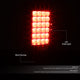 D-Motoring - Tail lights - LED - Black Housing - Clear Lens - Plug-n-Play - Pair - Dodge Ram 1500 / 2500 / 3500 - 2