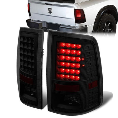 LED Tail Lights (Tinted)<br>09-17 Dodge Ram 1500 2500 3500
