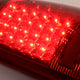 D-Motoring - Tail lights - LED - Chrome Housing - Red Lens - Plug-n-Play - Pair - Dodge Ram 1500 / 2500 / 3500 - 3