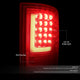 D-Motoring - Tail lights - Red LED L-Bar - Chrome Housing - Red Lens - Plug-n-Play - Pair - Dodge Ram 1500 / 2500 / 3500 - 2