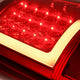 D-Motoring - Tail lights - Red LED L-Bar - Chrome Housing - Red Lens - Plug-n-Play - Pair - Dodge Ram 1500 / 2500 / 3500 - 3