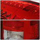 D-Motoring - Tail lights - Red LED L-Bar - Chrome Housing - Red Lens - Plug-n-Play - Pair - Dodge Ram 1500 / 2500 / 3500 - 4
