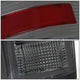 D-Motoring - Tail lights - Red LED L-Bar - Chrome Housing - Smoked Lens - Plug-n-Play - Pair - Dodge Ram 1500 / 2500 / 3500 - 4