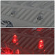 D-Motoring - Tail lights - Red LED L-Bar - Chrome Housing - Smoked Lens - Plug-n-Play - Pair - Dodge Ram 1500 / 2500 / 3500 - 5