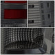 D-Motoring - Tail lights - Red C-Shape 3D LED - Chrome Housing - Smoked Lens - Plug-n-Play - Pair - Dodge Ram 1500 / 2500 / 3500 - 4