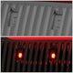 D-Motoring - Tail lights - Red C-Shape 3D LED - Chrome Housing - Smoked Lens - Plug-n-Play - Pair - Dodge Ram 1500 / 2500 / 3500 - 5