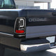 D-Motoring - Tail lights - 3D LED C-Bar - Black Housing - Clear Lens - Plug-n-Play - Pair - Dodge RAM 1500 / 2500 / 3500 - 7