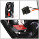 D-Motoring - Tail lights - 3D LED C-Bar - Black Housing - Clear Lens - Plug-n-Play - Pair - Dodge RAM 1500 / 2500 / 3500 - 6