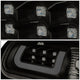 D-Motoring - Tail lights - 3D LED C-Bar - Black Housing - Smoked Lens - Plug-n-Play - Pair - Dodge RAM 1500 / 2500 / 3500 - 4