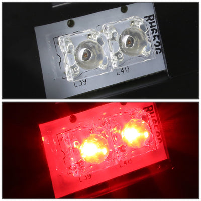 D-Motoring - Tail lights - LED - Black Housing - Clear Lens - Plug-n-Play - Pair - Dodge RAM 1500 / 2500 / 3500 - 5