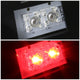 D-Motoring - Tail lights - LED - Black Housing - Clear Lens - Plug-n-Play - Pair - Dodge RAM 1500 / 2500 / 3500 - 5