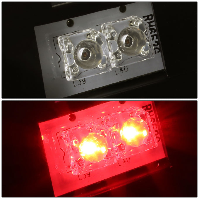 D-Motoring - Tail lights - LED - Black Housing - Smoked Lens - Plug-n-Play - Pair - Dodge RAM 1500 / 2500 / 3500 - 5