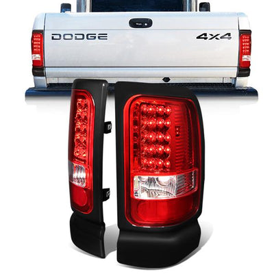 LED Tail Lights (Red)<br>94-02 Dodge Ram 1500 2500 3500