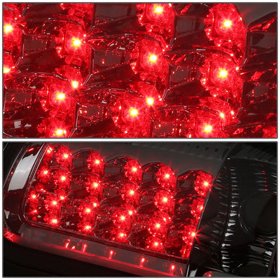 D-Motoring - Tail lights - LED - Chrome Housing - Smoked Lens - Plug-n-Play - Pair - Dodge RAM 1500 / 2500 / 3500 - 3