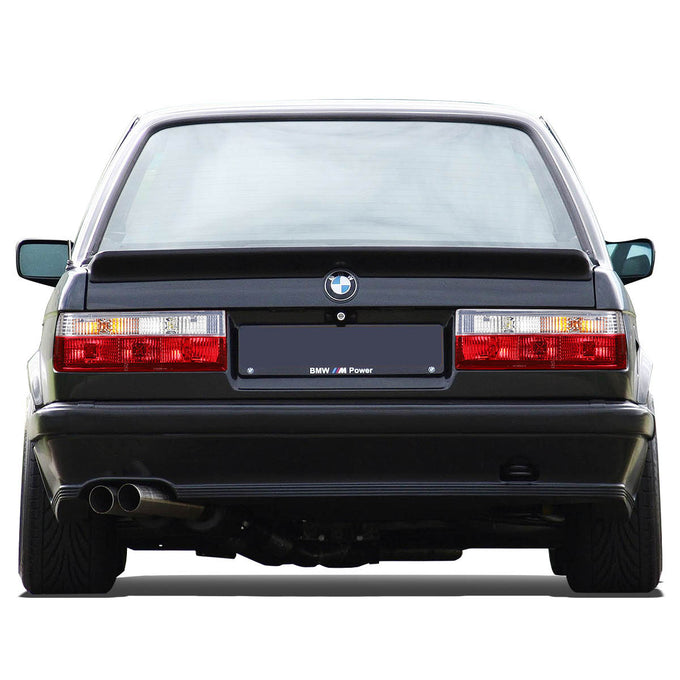 D-Motoring - Tail lights - Chrome Housing - Red Clear Lens - Plug-n-Play - Pair - BMW 318i / 325 / BMW M3 - 5